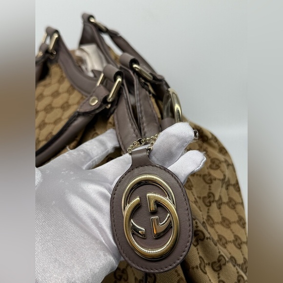 Gucci Sukey GG Supreme Canvas Tote Rare Colorway - Picture 11 of 16